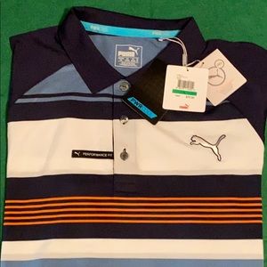 Mens Puma Golf Polo, Brand New w/tags, Large